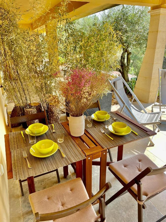 Ferienwohnung Studio Panoramic With The Pool Near Saint Victoire Aix En Provence Le Tholonet Exterior foto