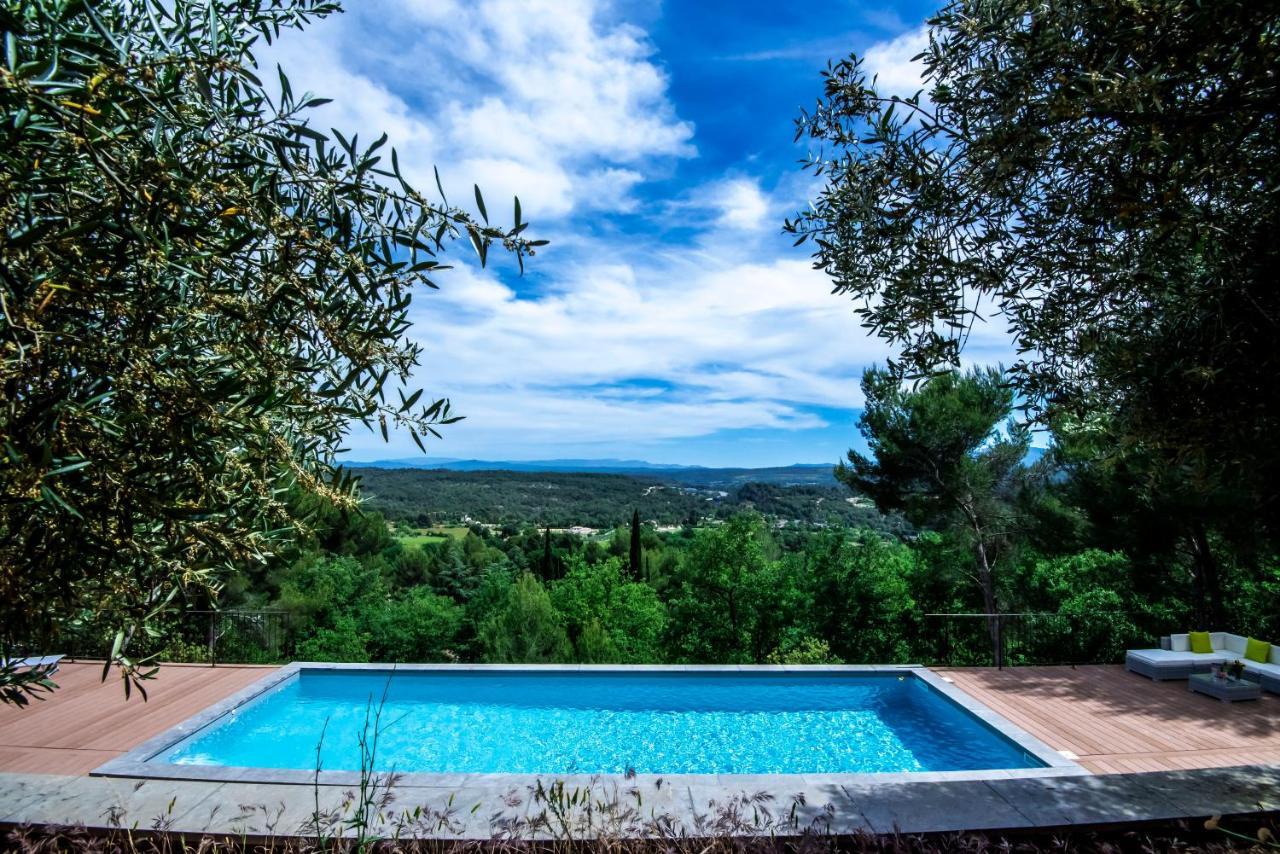 Ferienwohnung Studio Panoramic With The Pool Near Saint Victoire Aix En Provence Le Tholonet Exterior foto