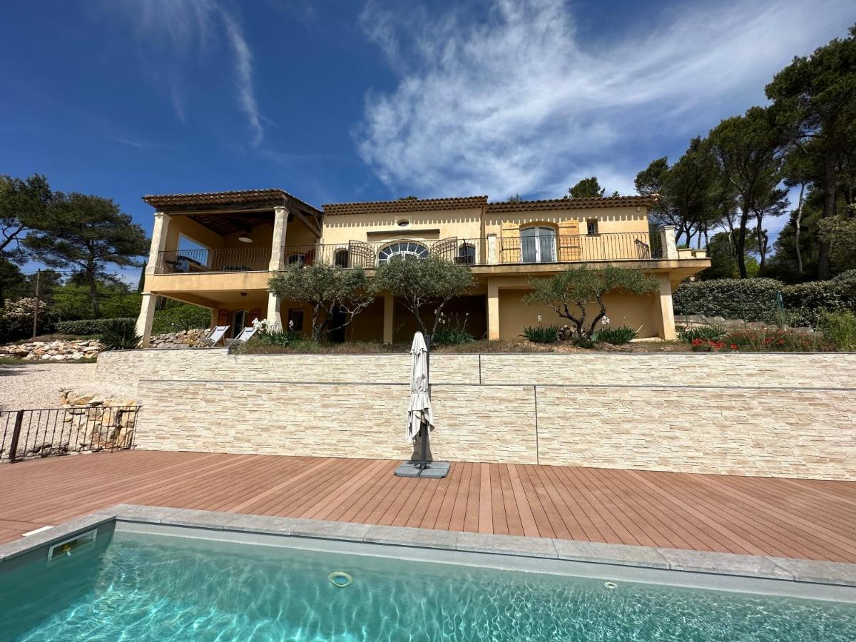 Ferienwohnung Studio Panoramic With The Pool Near Saint Victoire Aix En Provence Le Tholonet Exterior foto