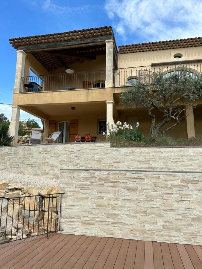 Ferienwohnung Studio Panoramic With The Pool Near Saint Victoire Aix En Provence Le Tholonet Exterior foto